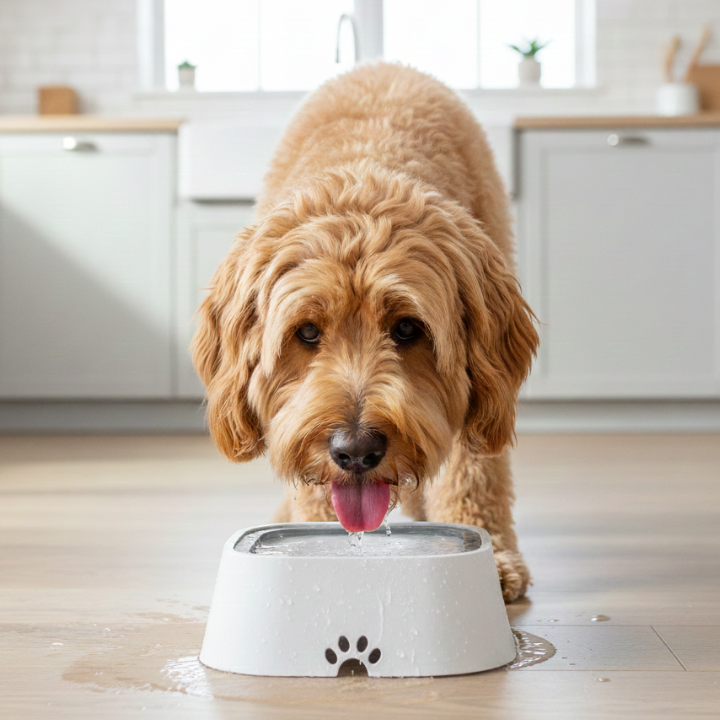 Dog Water Bowl Indoor Pet Drinking Station
