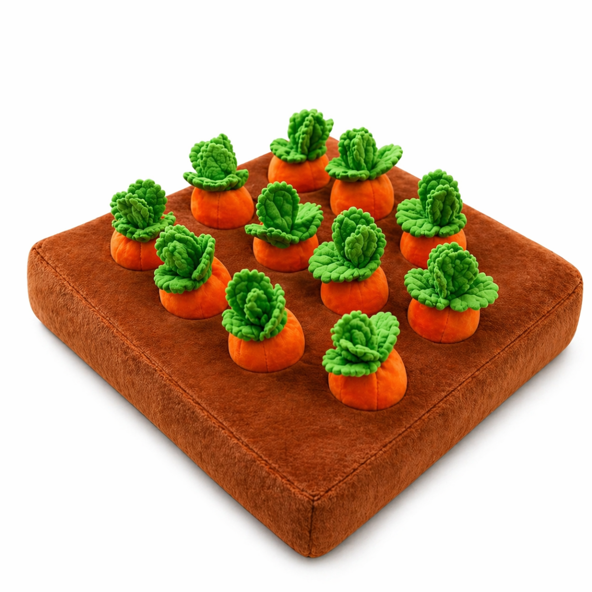 Carrot Garden Interactive Treat Hiding Toy For Dogs