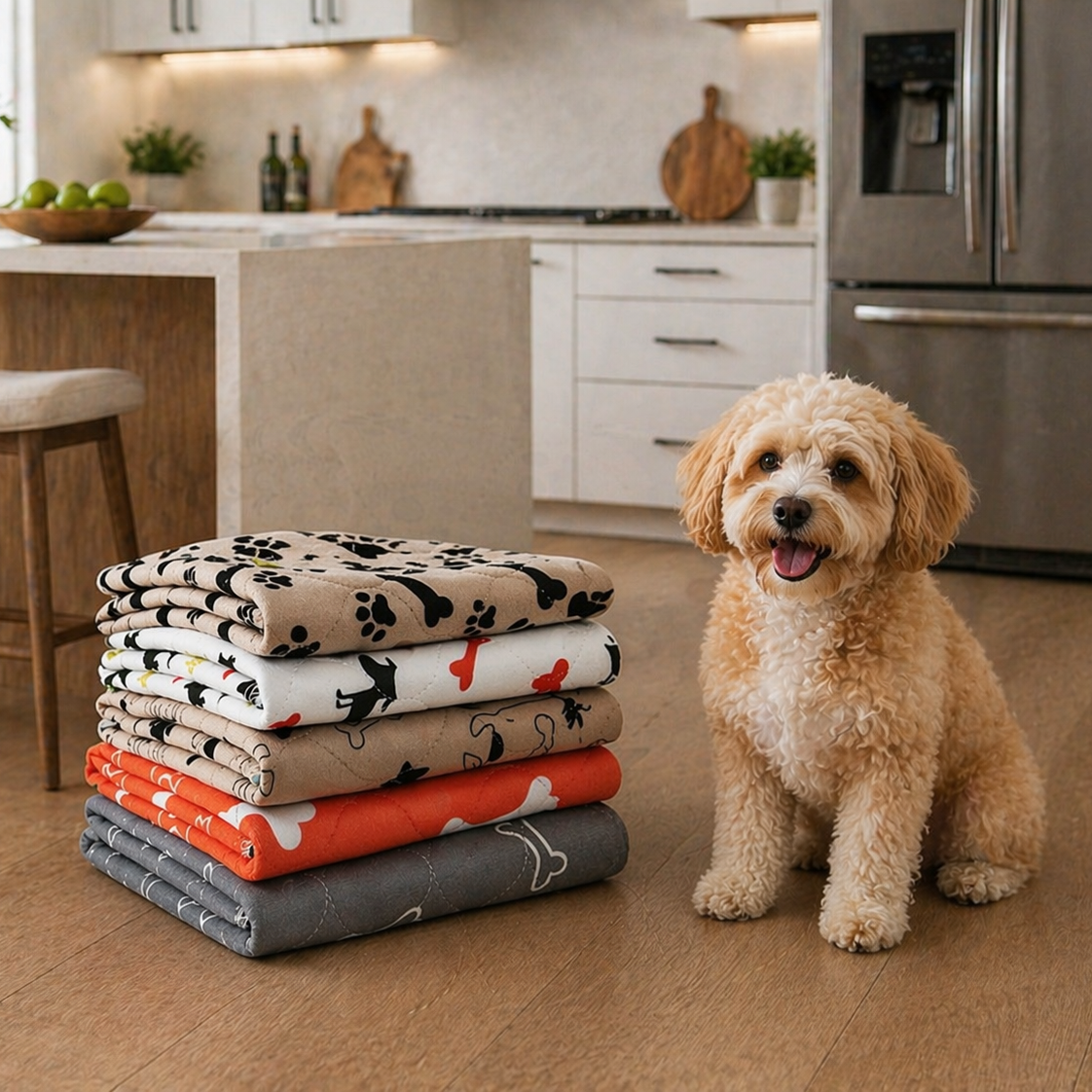 Absorbent Reusable Dog Urine Pad
