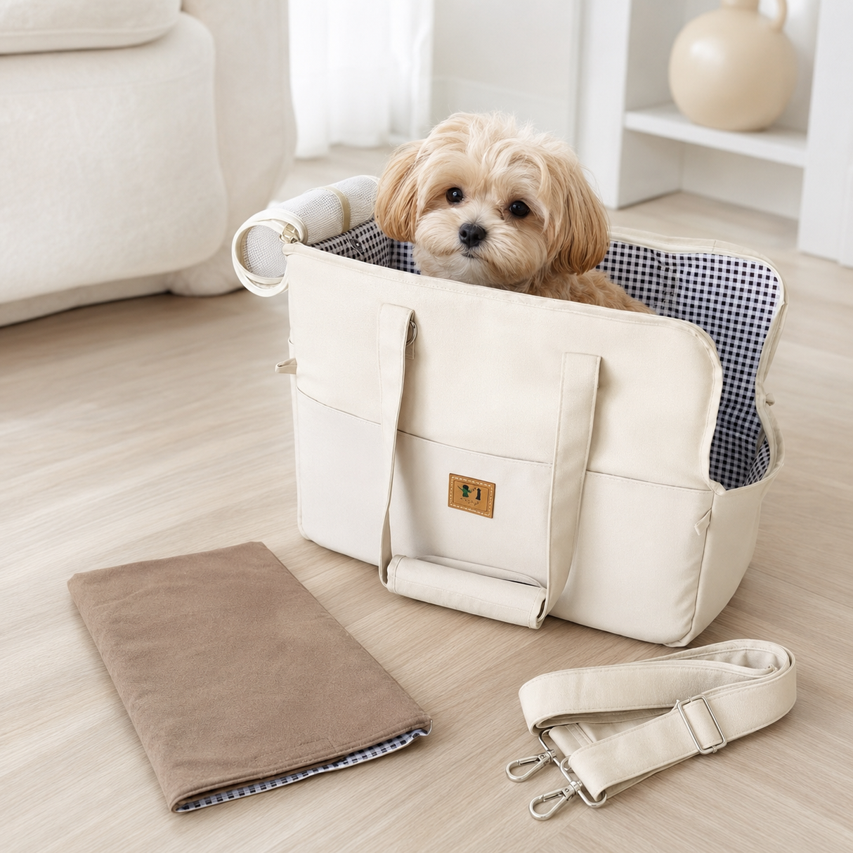 Dog Carrier Bag - Breathable Travel Shoulder Dog Carrier Bag