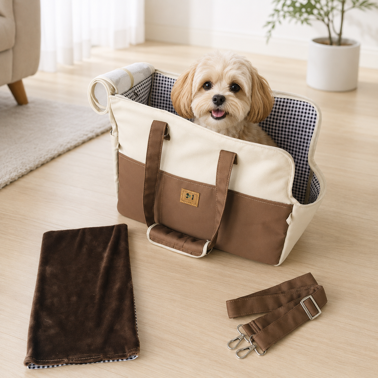 Dog Carrier Bag - Breathable Travel Shoulder Dog Carrier Bag