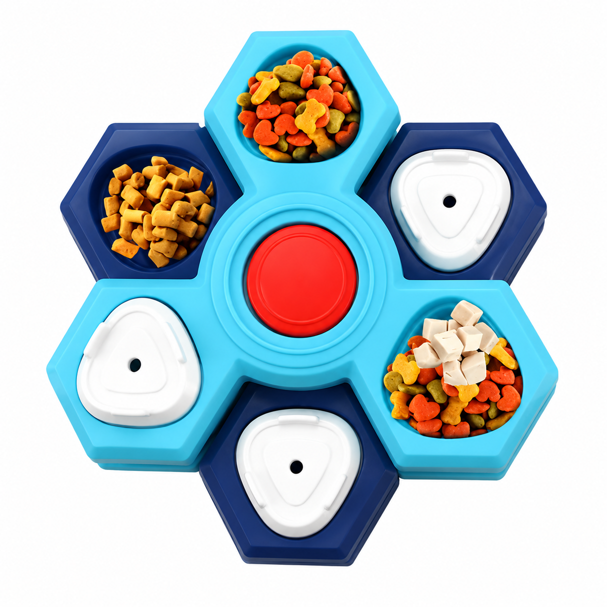 Dog Puzzle Toy Interactive Treat Dispenser Mental Enrichment
