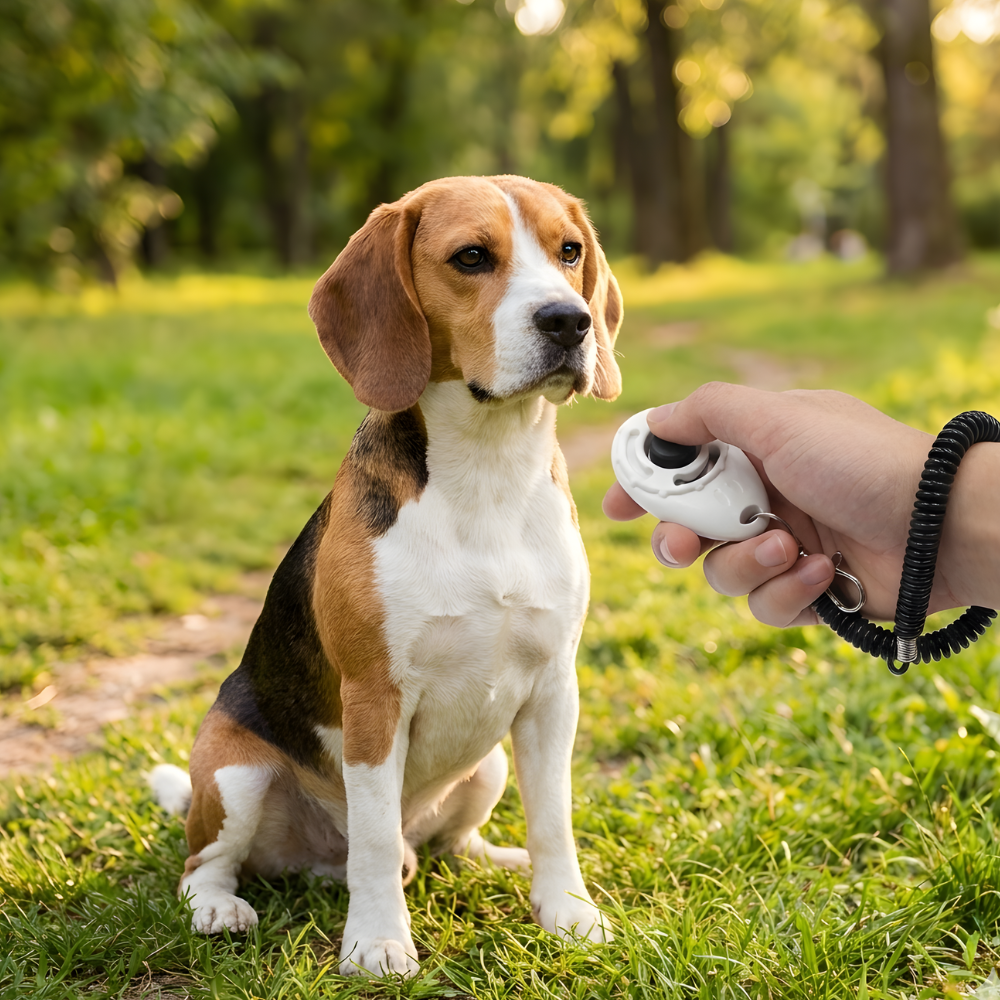 Dog Training Clicker Positive Reinforcement Wrist Strap