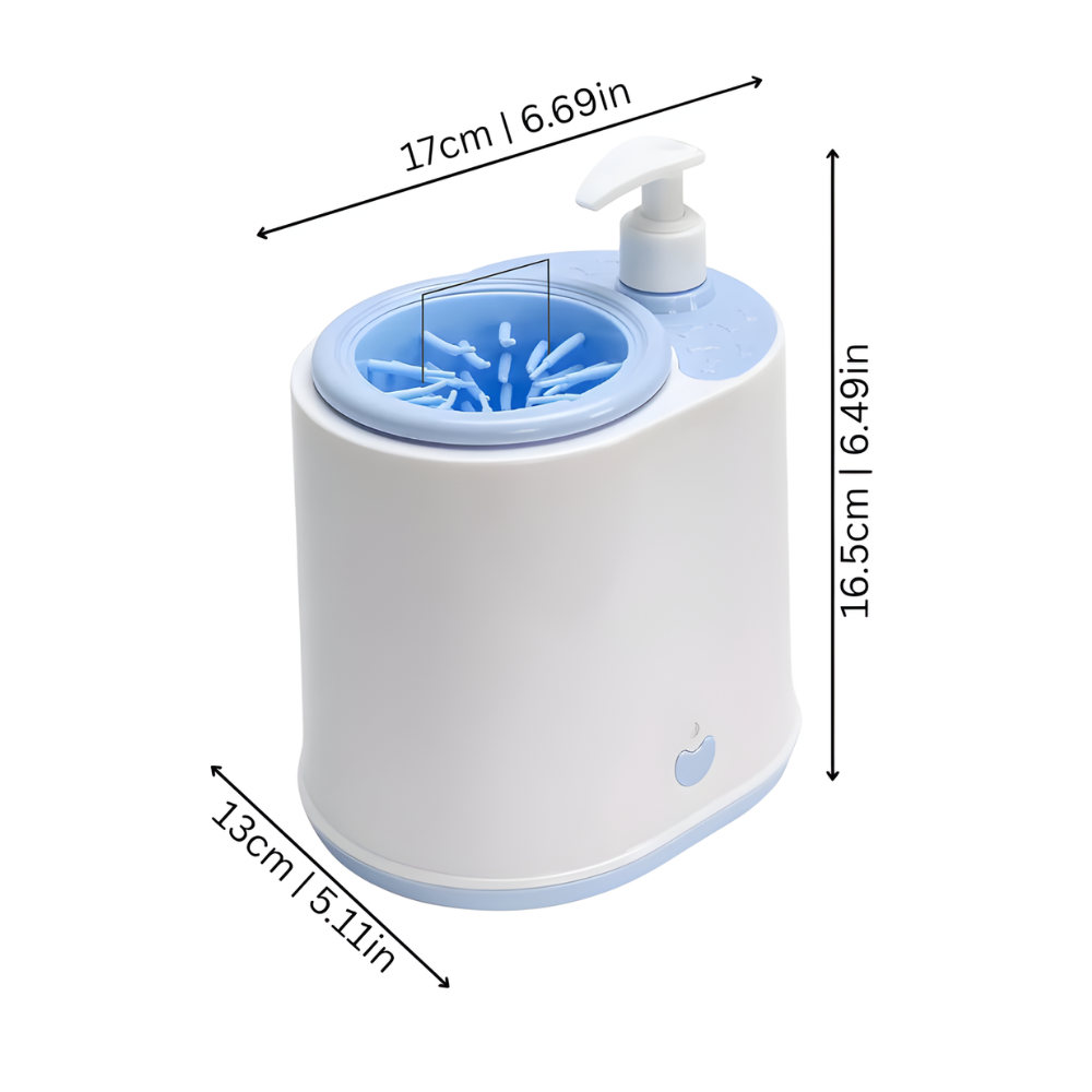 Dog Paw Cleaner Washer Cup Portable Muddy Paw Wash Scrubber