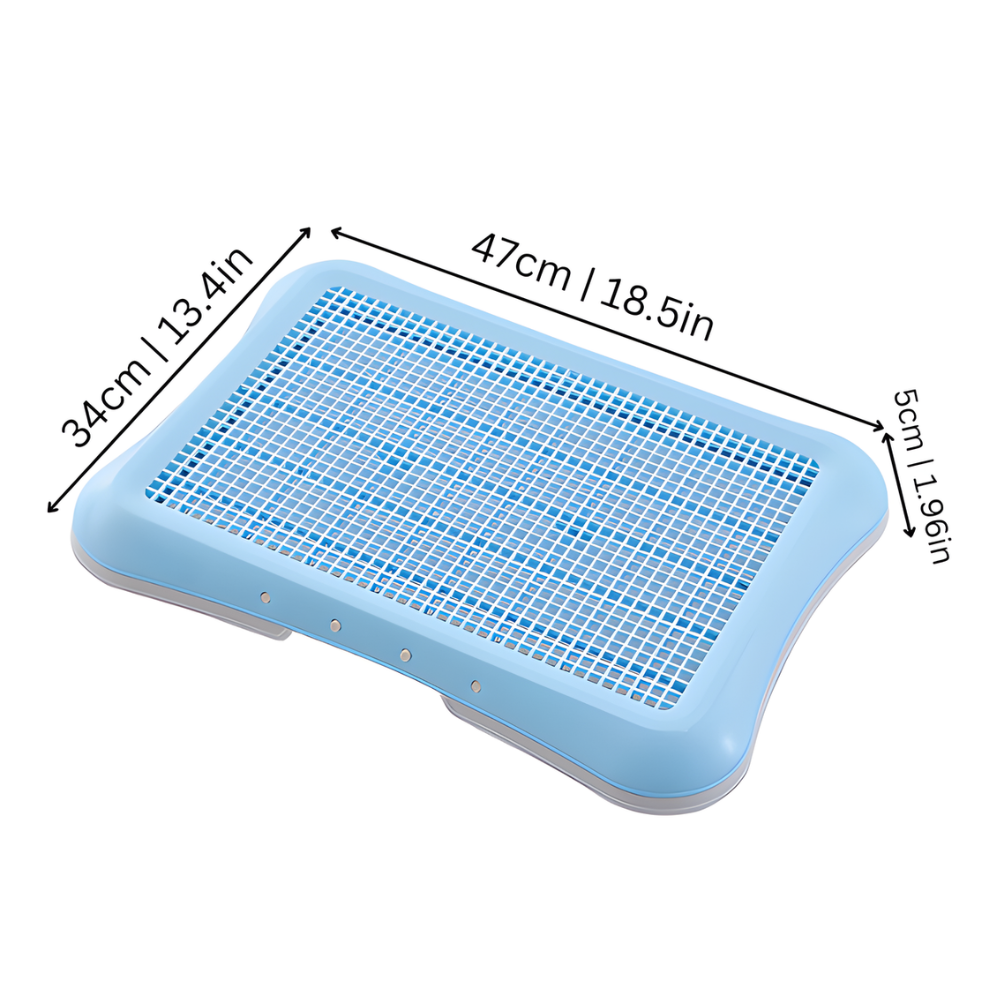 Indoor Dog Toilet Training Tray Puppy Pad Holder Potty