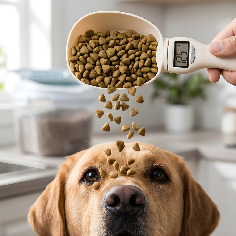 Dog Food Measuring Scoop Digital Scale Portion Control