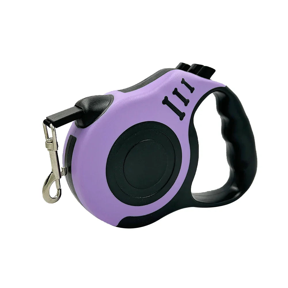 Retractable Dog Leash With One Button Brake Lock