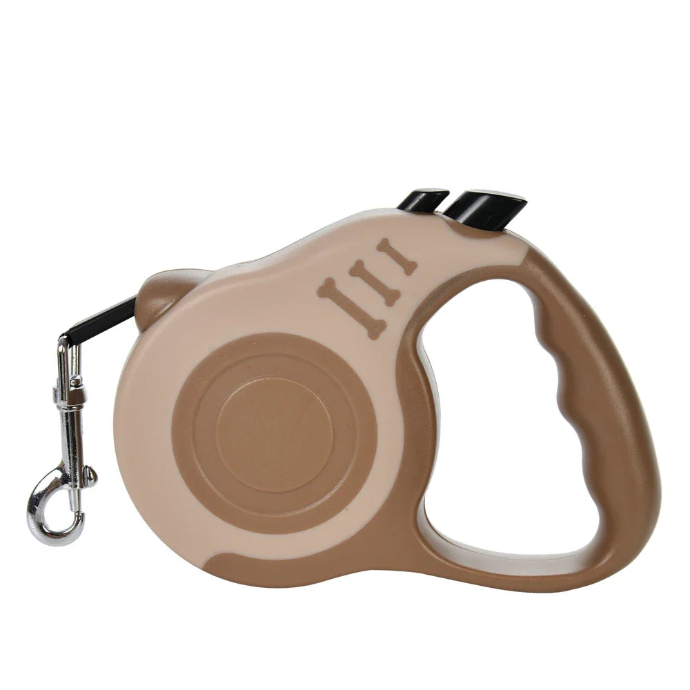 Retractable Dog Leash With One Button Brake Lock