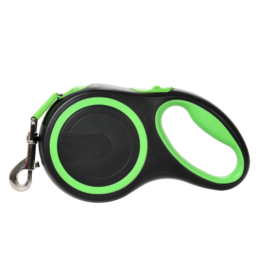 Retractable Dog Leash Ergonomic Loop Handle With Auto Lock