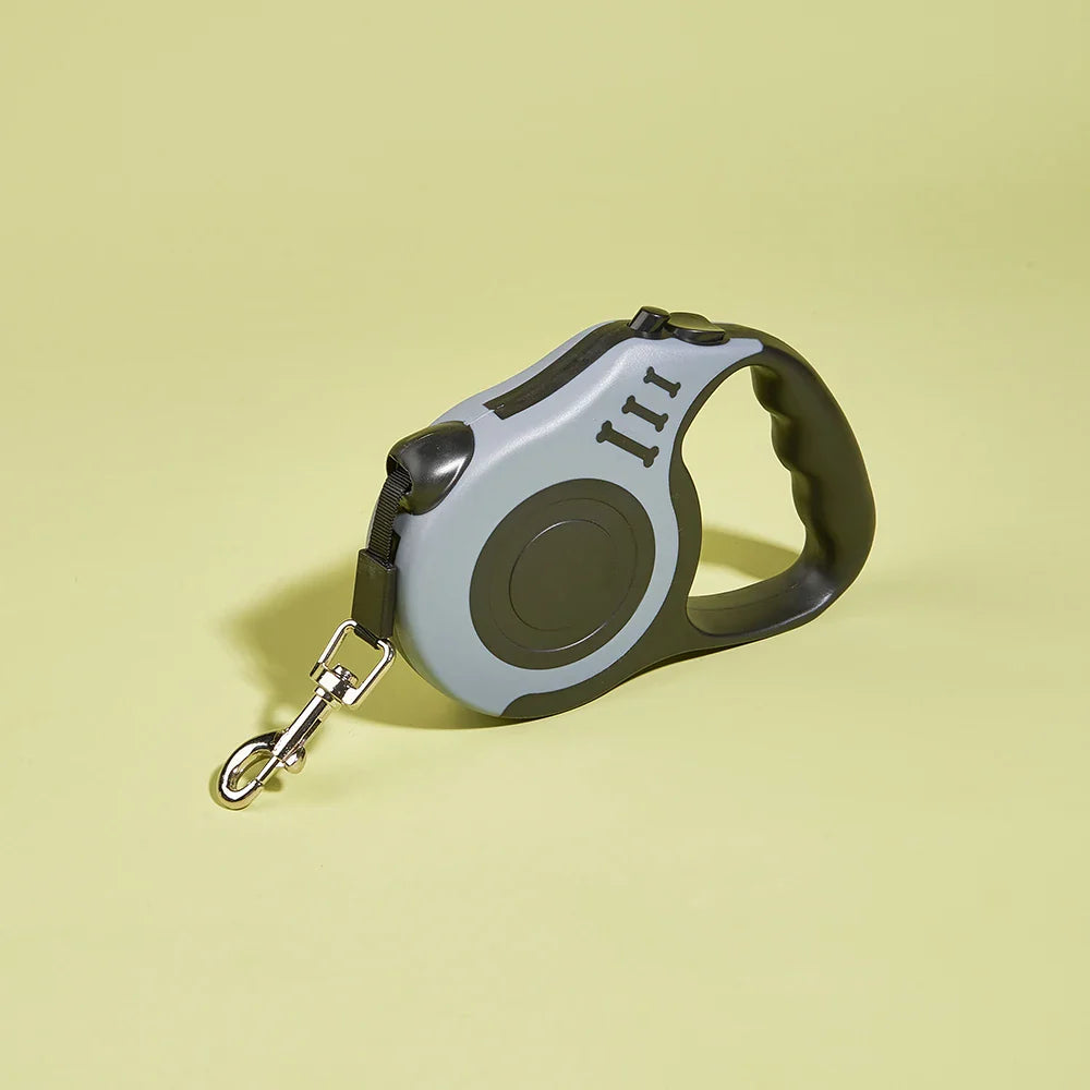 Retractable Dog Leash With One Button Brake Lock
