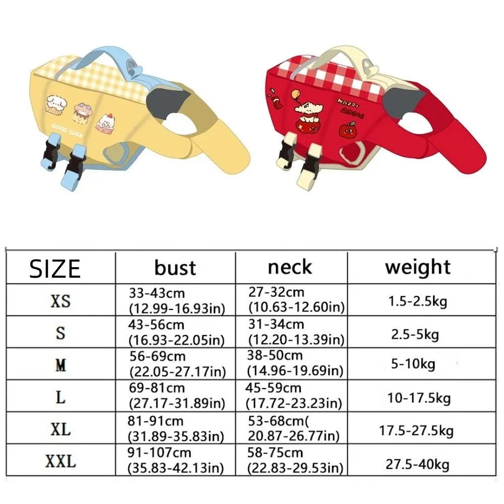 Dog Life Jacket - Extra Padding Dog Life Jacket