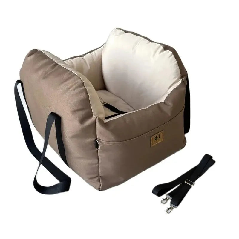 Dog Car Seat Carrier Soft Travel Pet Booster Bed