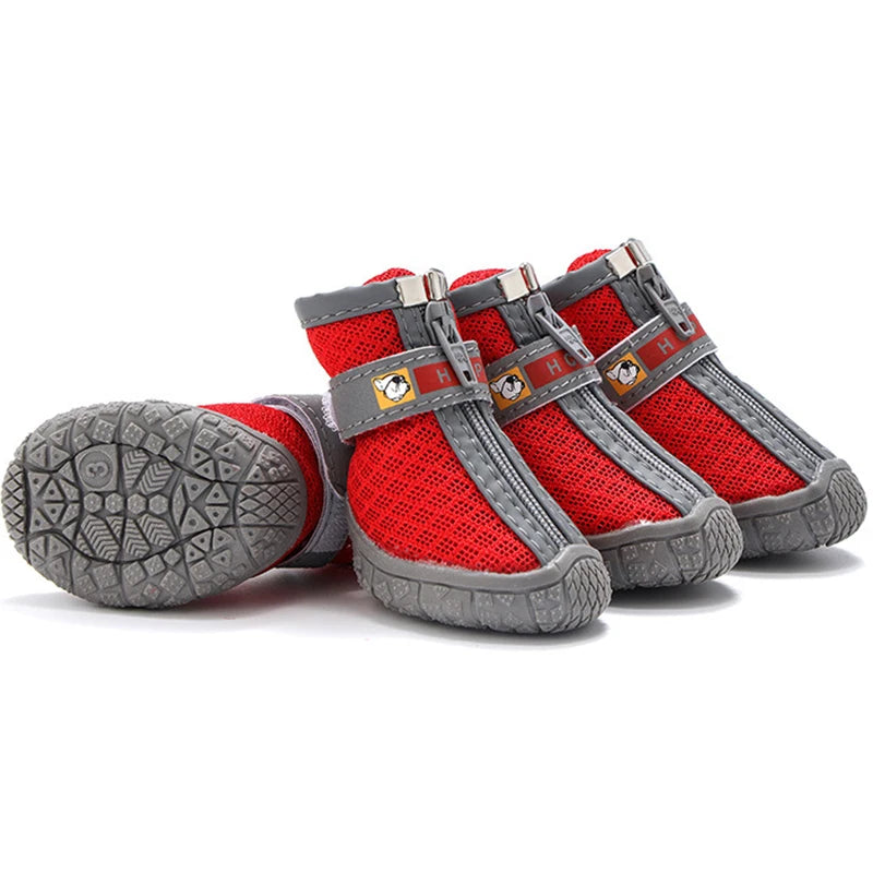 Dog Shoes - Lightweight and Breathable Outdoor Booties For Puppies and Dogs