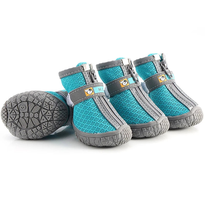 Dog Shoes - Lightweight and Breathable Outdoor Booties For Puppies and Dogs