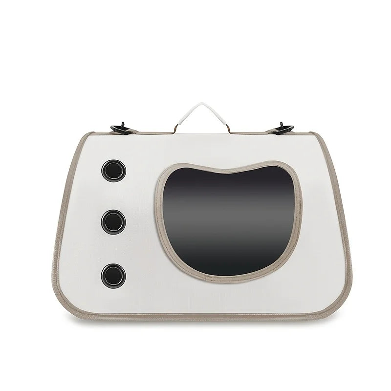 Cat Carrier Bag Portable Pet Travel Shoulder Bag with Window