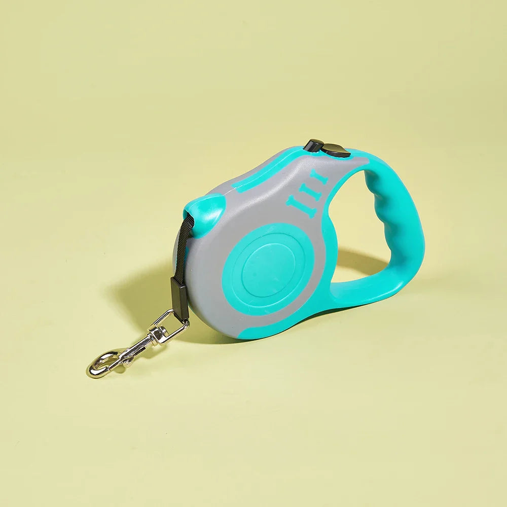 Retractable Dog Leash With One Button Brake Lock
