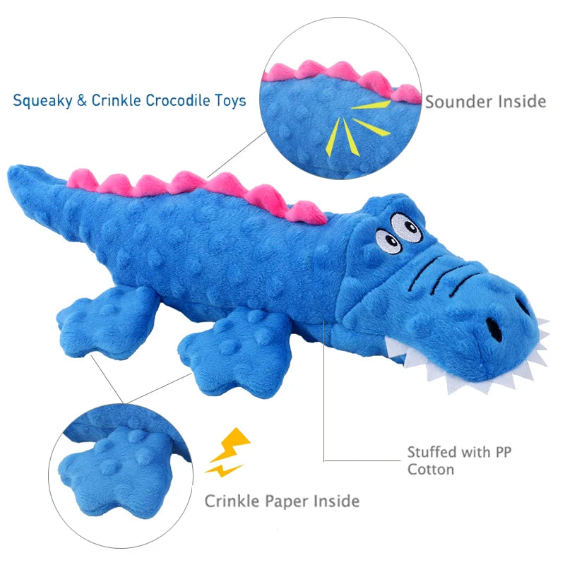 Dog Chew Toy - Squeaky Durable Chewable Dog Toys