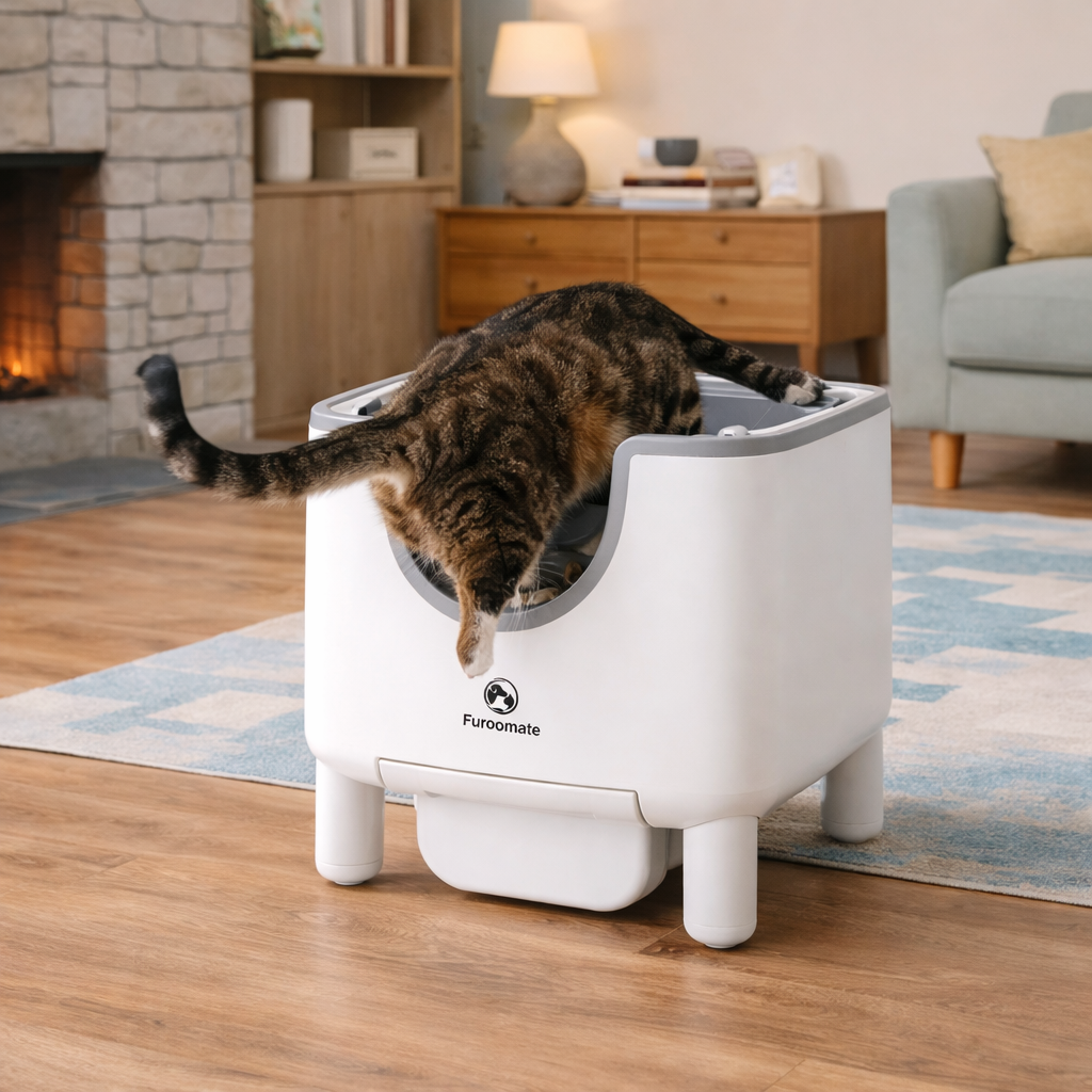 Smart Litter Box | Automatic Cat Litter Box with Odor Control | Self-Cleaning Design for Effortless Maintenance 2
