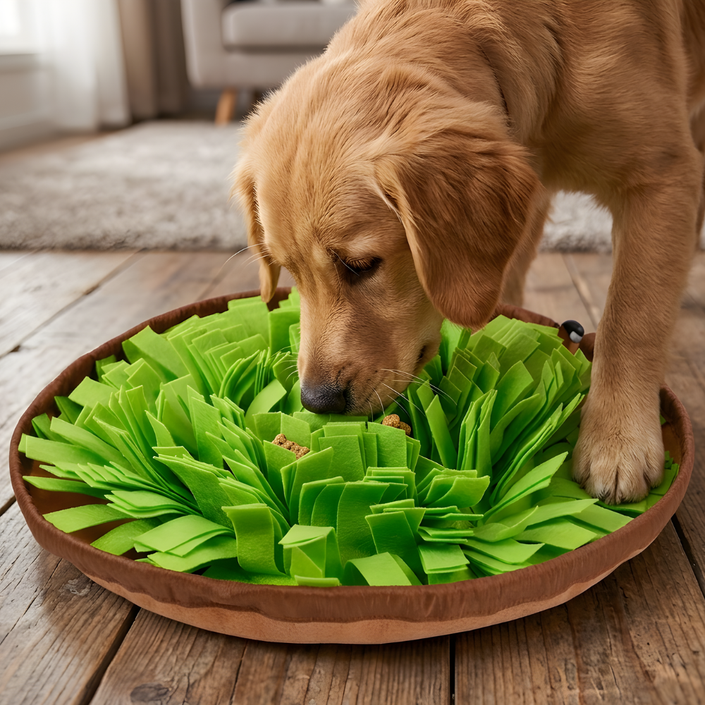 Dog Snuffle Mat Slow Feeder Enrichment Puzzle Feeding Toy