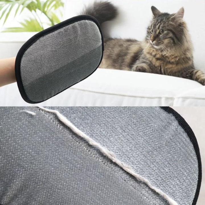 Cat Pet Hair Remover Grooming Glove Furniture
