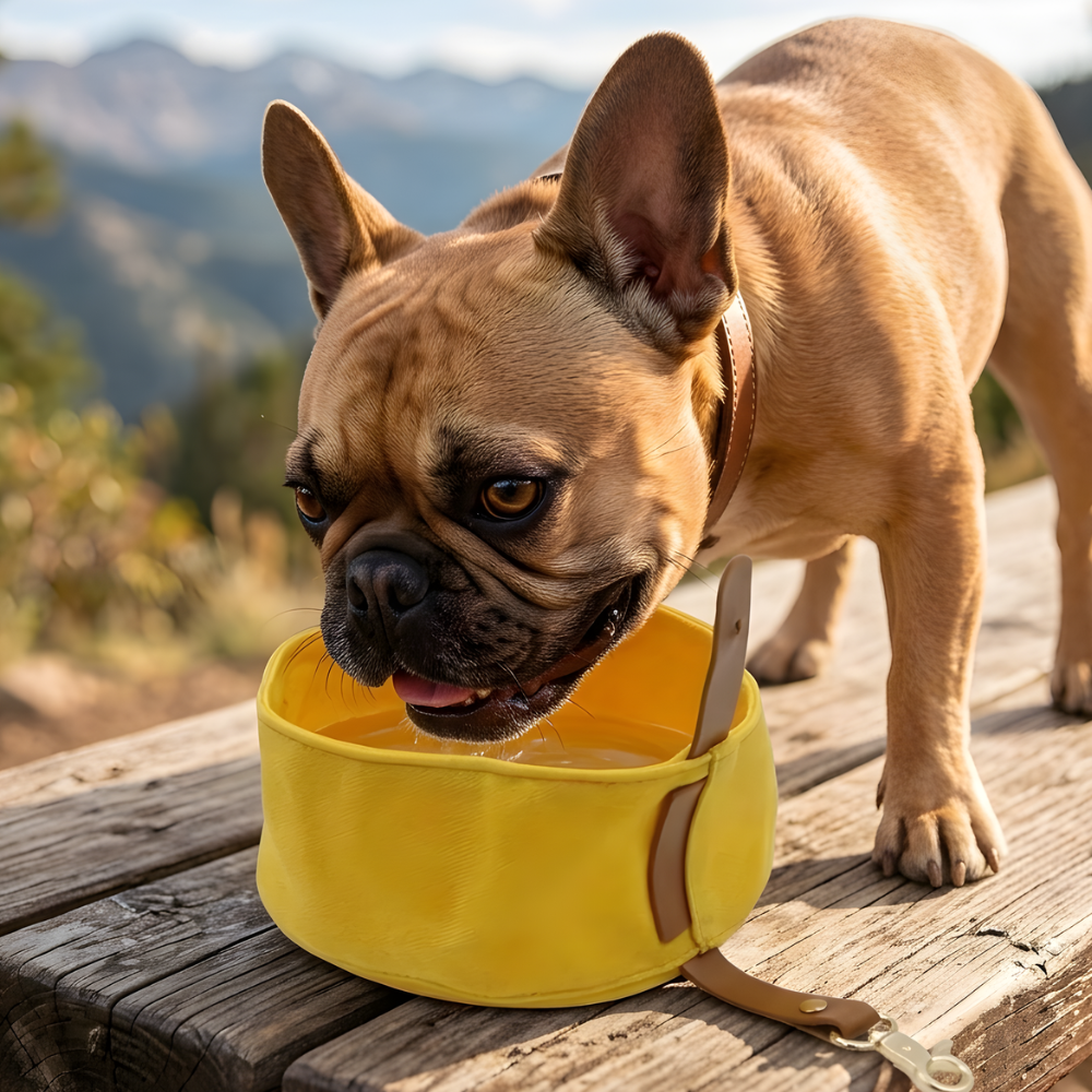 Dog Travel Water Bowl Collapsible Hydration Pet Feeder