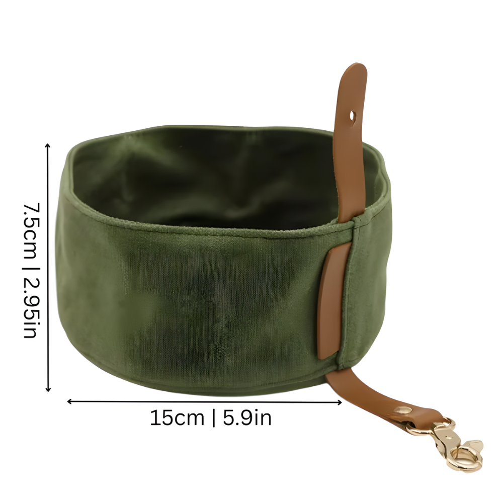 Dog Travel Water Bowl Collapsible Hydration Pet Feeder