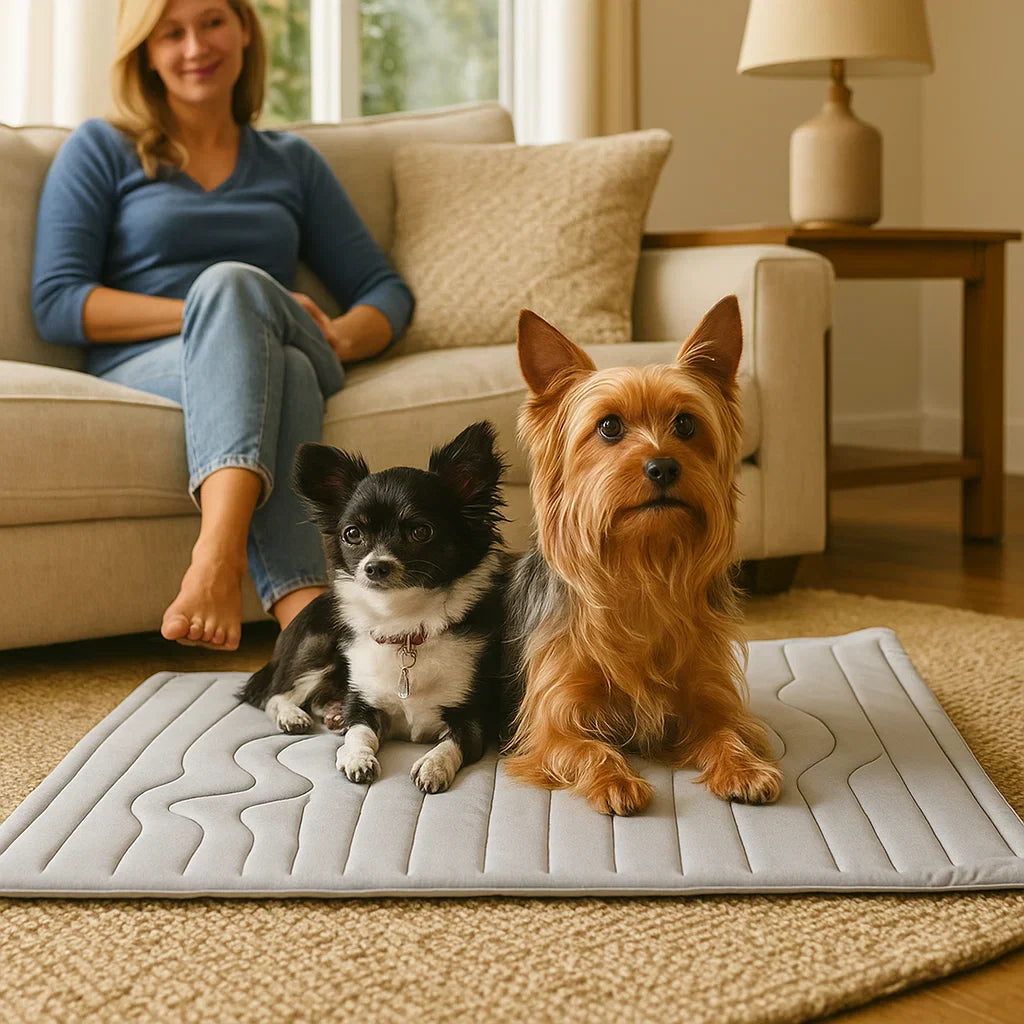 Dog Cooling Mat Self Cooling Pad Pressure Activated Pet Bed