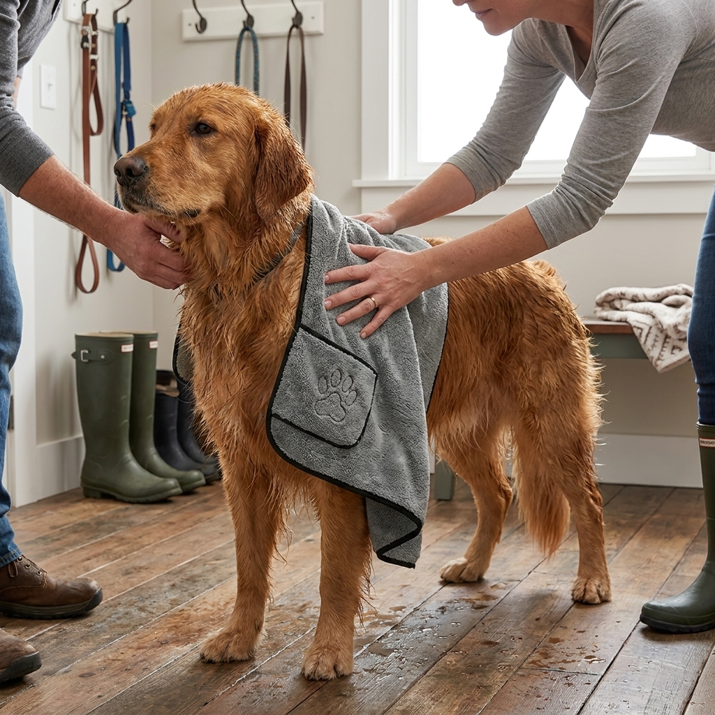 DryNest Dog Drying Towel