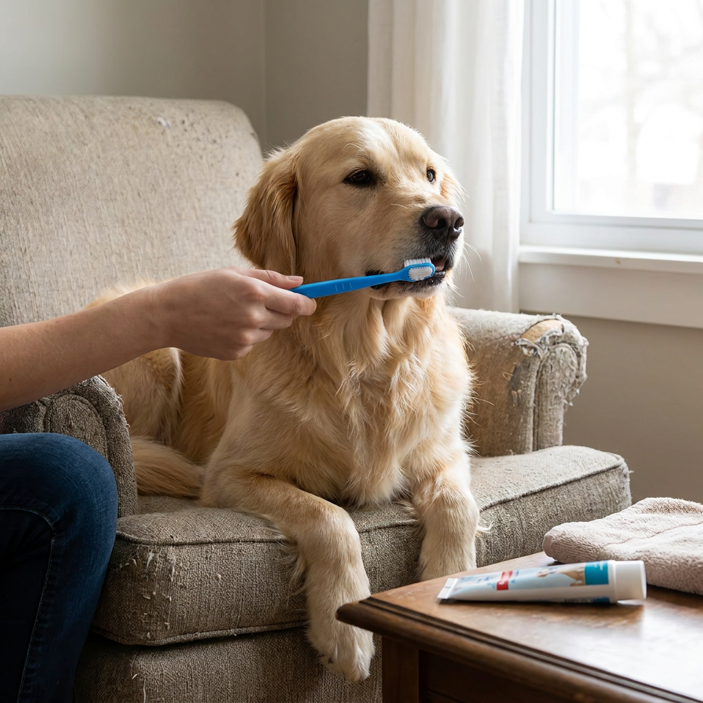 CleanCurve 360 Dog Toothbrush