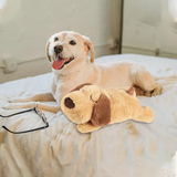 Puppy Heartbeat Toy Plush Comfort Dog with Soft Blanket