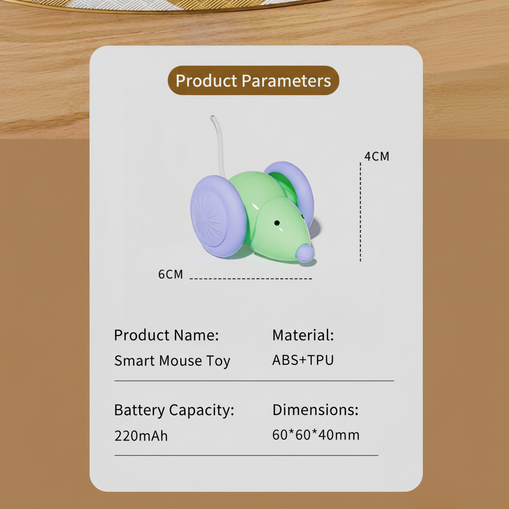Interactive Cat toy - Mouse Toy for Cats