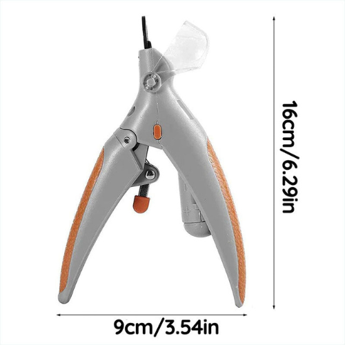 Cat Nail Clippers with LED Light Pet Claw Trimmer Tool