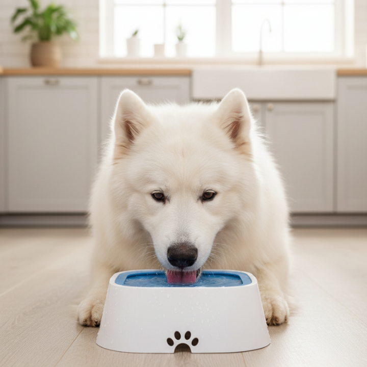 Dog Water Bowl Indoor Pet Drinking Station