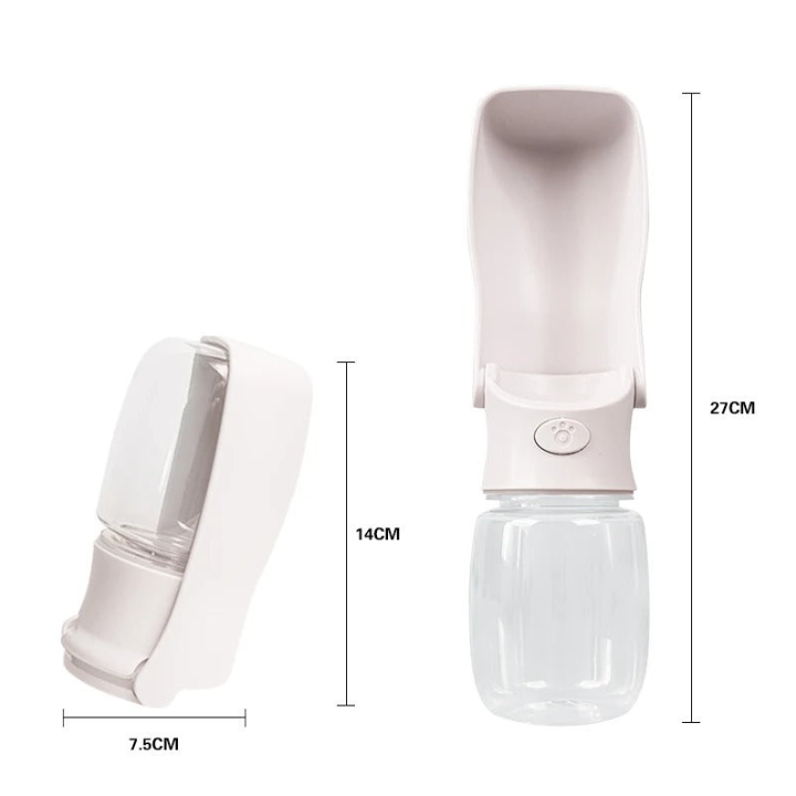 Dog Water Bottle Portable Travel Drinking Dispenser