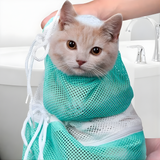 Cat Bathing Bag Mesh Grooming Restraint Bag for Washing