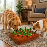 Carrot Garden Interactive Treat Hiding Toy For Dogs