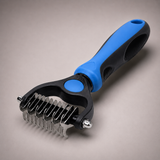 Pet Grooming Brush - Double Sided Dog and Cat Hair Grooming Brush