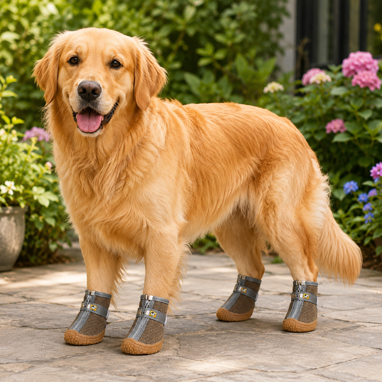 Dog Shoes - Lightweight and Breathable Outdoor Booties For Puppies and Dogs
