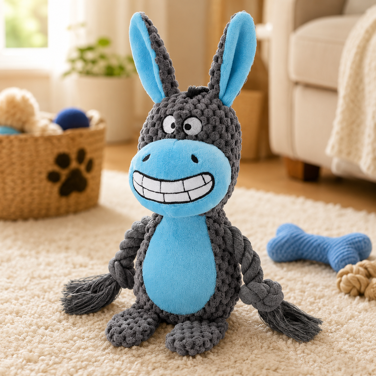 Dog Chew Toy - Durable Tough Dog Teething Toys