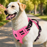 No Pull Dog Harness - Adjustable Reflective Soft Padded Dog Harness