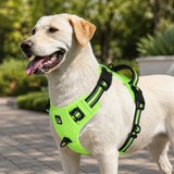 No Pull Dog Harness - Adjustable Reflective Soft Padded Dog Harness
