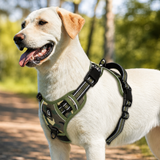 No Pull Dog Harness - Adjustable Reflective Soft Padded Dog Harness