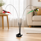 Interactive Cat Toy - Cat Wand Bird Feather Toy