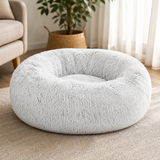 Dog Bed - Calming Plush Soft Dog Bed