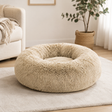 Dog Bed - Calming Plush Soft Dog Bed