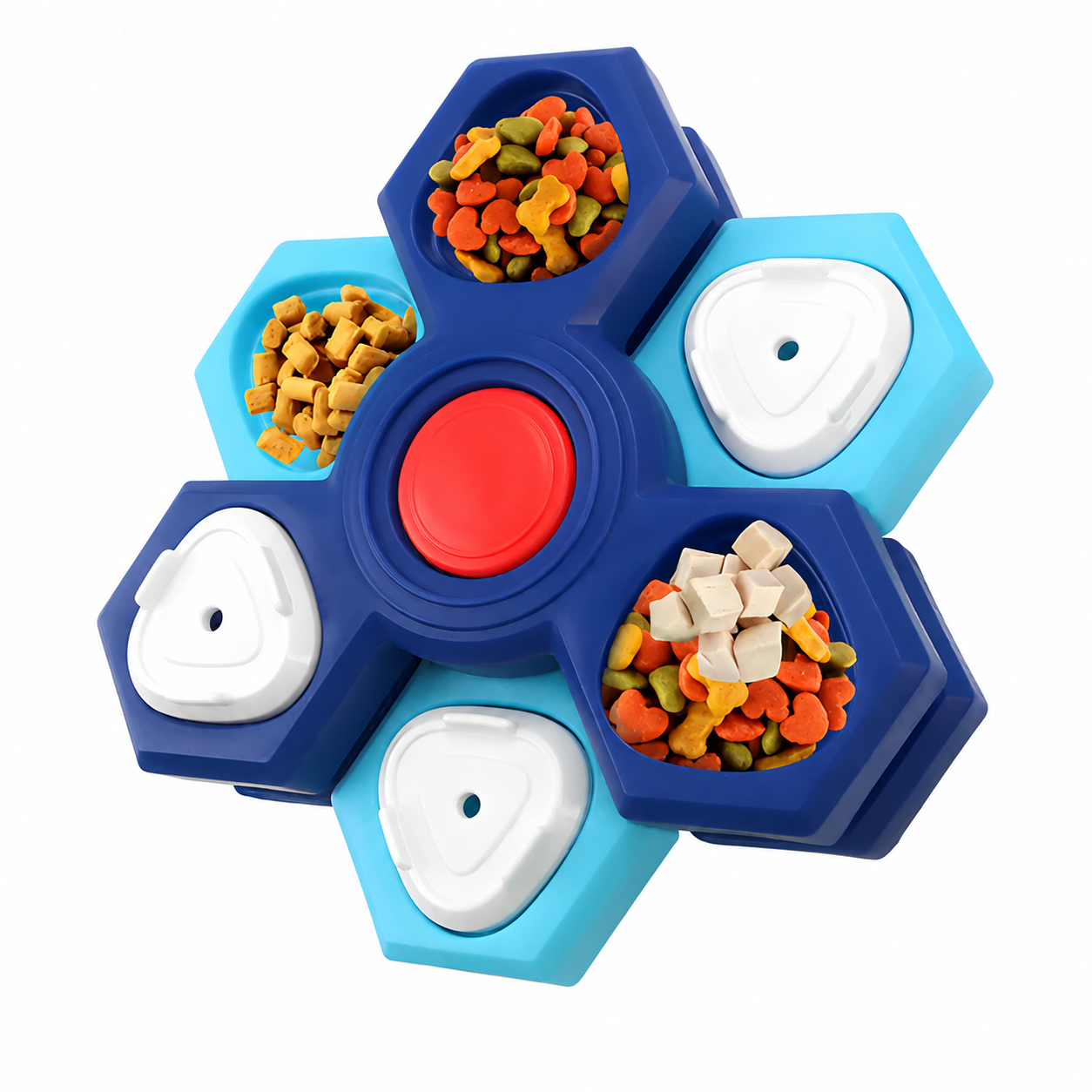 Dog Puzzle Toy Interactive Treat Dispenser Mental Enrichment