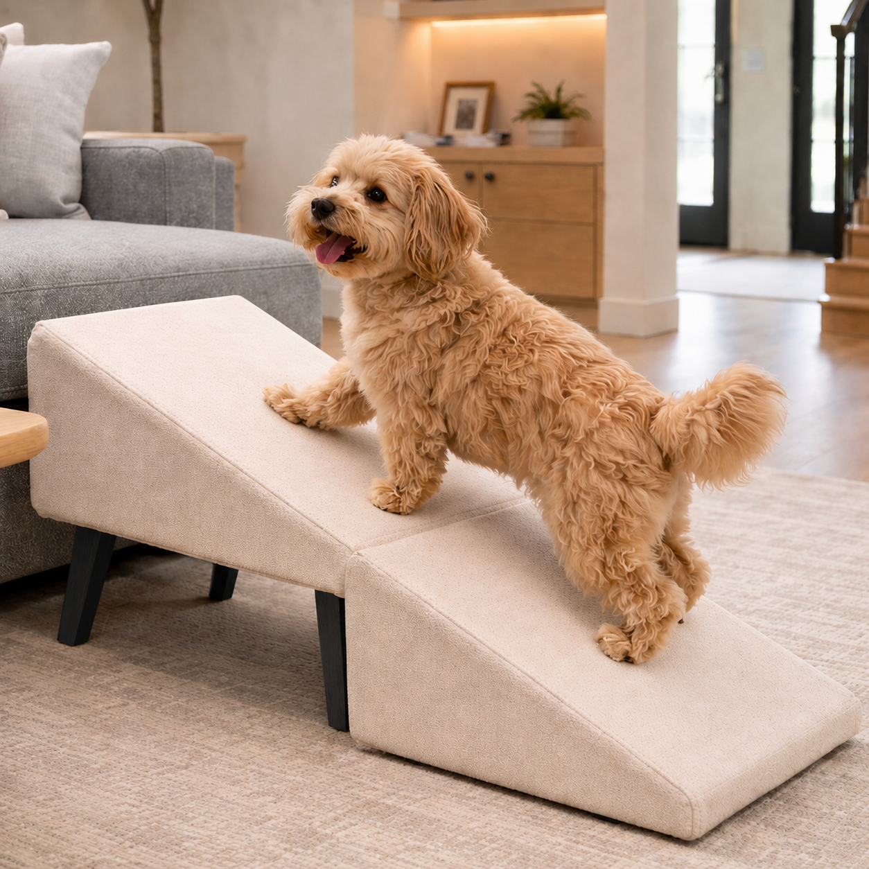 Dog Ramp - Wooden Dog Stair Steps