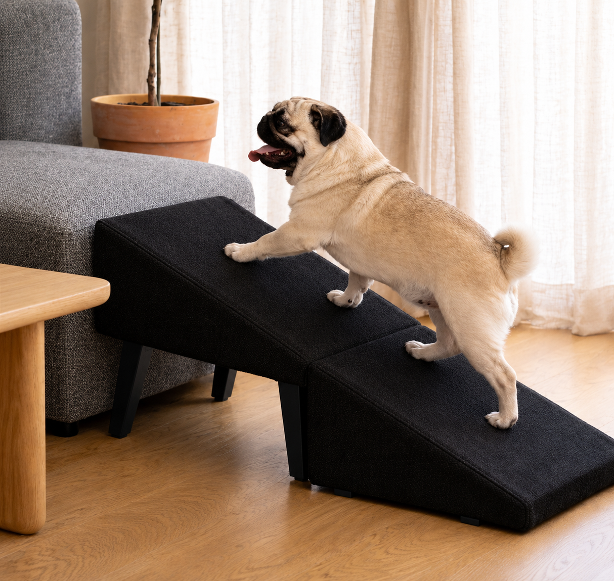 Dog Ramp - Wooden Dog Stair Steps