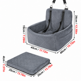 Dog Car Seat - Booster Travel Dog Car Carrier Seat