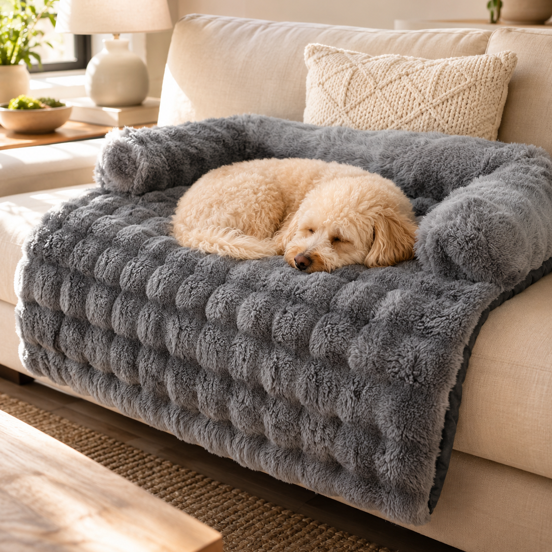 Cosy Pet Blanket Furniture Protector Dog Sofa Cover Bed
